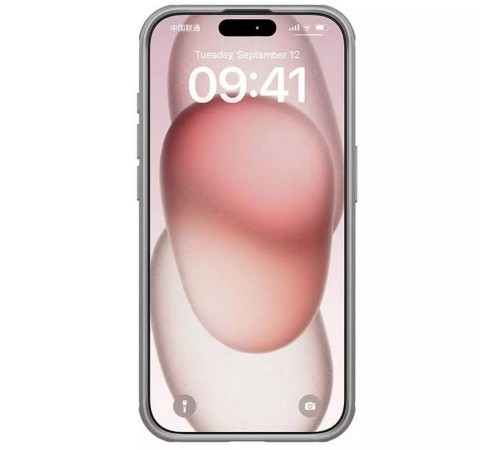Чехол Super Frosted Shield Pro, titanium gray, (AP IP15 Pro)