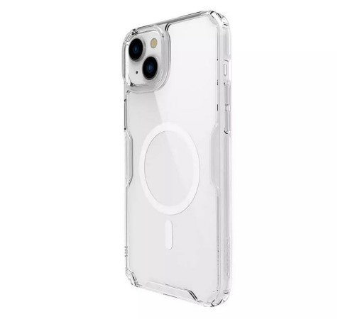 Чехол Nature TPU Pro Magnetic Case, White, (AP IP15 Plus)