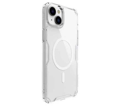 Чехол Nature TPU Pro Magnetic Case, White, (AP IP15 Plus)