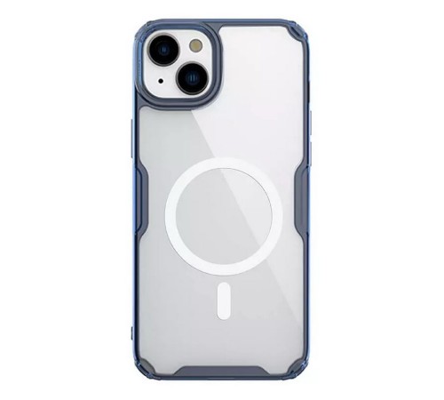 Чехол Nature TPU Pro Magnetic Case, Blue, (AP IP15)