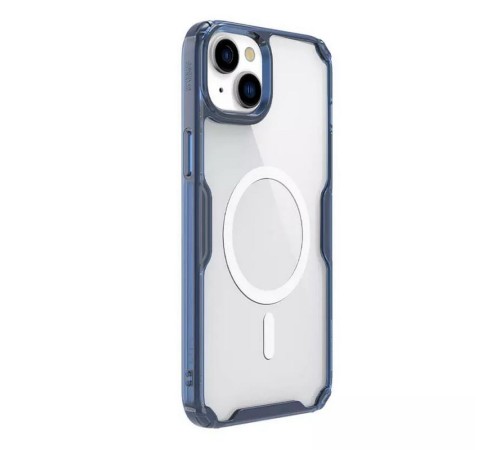 Чехол Nature TPU Pro Magnetic Case, Blue, (AP IP15)