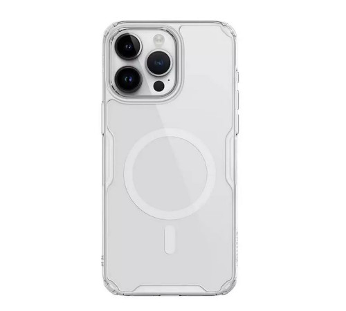 Чехол Nature TPU Pro Magnetic Case, White, (AP IP15 Pro)