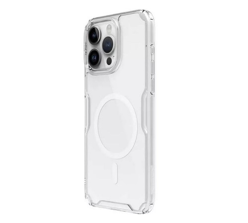 Чехол Nature TPU Pro Magnetic Case, White, (AP IP15 Pro)