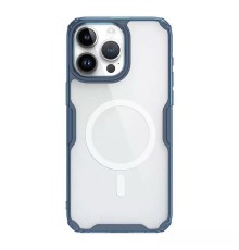 Чехол Nature TPU Pro Magnetic Case, Blue, (AP IP15 Pro Max)