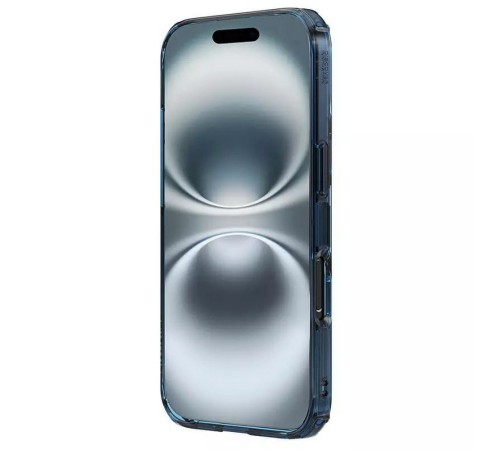 Чехол Nature TPU Pro Magnetic Case, Blue, (AP iP16 Plus)