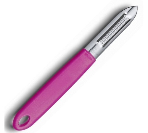 Овощечистка для овощей и фруктов Victorinox Swiss Classic розовый (7.6077.5) Овощечистка для овощей и фруктов Victorinox Swiss Classic розовый (7.6077.5)