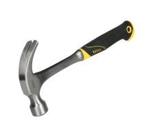 Ударно-рычажный инструмент Deli Молоток-гвоздодер цельнокованный Deli DL5073 550 гр, прорезиненная рукоять