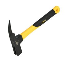 Ударно-рычажный инструмент Deli Молоток кровельщика Deli DL5060 600гр, магнит, противоскользящий боек, фиберглассовая рукоять