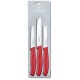 Набор ножей кухон. Victorinox Swiss Classic (6.7111.3) компл.:3шт красный подар.коробка
