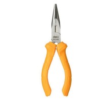 Шарнирно-губцевый инструмент Deli Удлиненные плоскогубцы Deli DL2106C  160мм, пластиковая рукоять