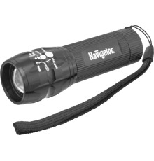 Navigator 94967 Фонарь металлический классика NPT-CM03-3AAA алюм. 1LED х 3Вт, фокус, блист.