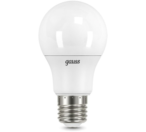 Лампа светодиодная Gauss A60 10Вт цок.:E27 груша 220B 2700K св.свеч.бел.теп. (упак.:1шт) (102502110-T) Лампа светодиодная Gauss A60 10Вт цок.:E27 груша 220B 2700K св.свеч.бел.теп. (упак.:1шт) (102502110-T)