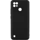 Чехол (клип-кейс) BoraSCO для Realme C21 черный (матовый) (40041)