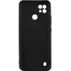 Чехол (клип-кейс) BoraSCO для Realme C21 черный (матовый) (40041)