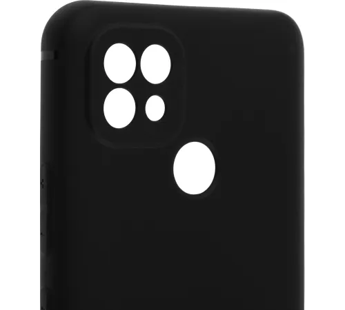 Чехол (клип-кейс) BoraSCO для Realme C21 черный (матовый) (40041) Чехол (клип-кейс) BoraSCO для Realme C21 черный (матовый) (40041)