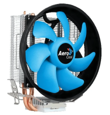 Кулер для процессора Aerocool Verkho 2 Plus 115W / PWM / Intel 115*/775/AMD / Heat pipe 6mm x2 (Verkho 2 Plus)