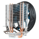 Кулер для процессора Aerocool Verkho 2 Plus 115W / PWM / Intel 115*/775/AMD / Heat pipe 6mm x2 (Verkho 2 Plus)