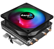 Кулер для процессора Aerocool Air Frost 4 125W / FRGB / 3-Pin / Intel 115*/775/2066/2011/AMD / Heat pipe 6mm x4 (Air Frost 4)