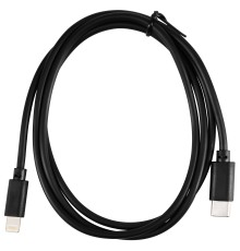 Кабель Buro PD18W USB Type-C (m)-Lightning (m) 1м черный