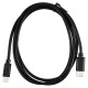 Кабель Buro PD18W USB Type-C (m)-Lightning (m) 1м черный