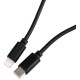 Кабель Buro PD18W USB Type-C (m)-Lightning (m) 1м черный