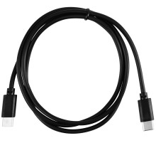 Кабель Buro PD15W USB Type-C (m)-USB Type-C (m) 1м черный