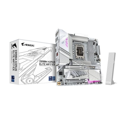 Материнская плата Gigabyte Z890M AORUS ELITE WF7 ICE, RTL
