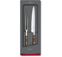 Набор ножей кухон. Victorinox Grand Maitre (7.7240.2) вилка дерево подар.коробка