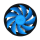 Кулер DEEPCOOL ARCHER BIGPRO LGA1156/55/51/50/775/FM2/FM1/AM4/AM3+/AM3/AM2+/AM2/940/939/754 (45шт/кор, TDP 125W, PWM, 120mm) Al+Cu Retail (Gamma Archer BIGPRO)
