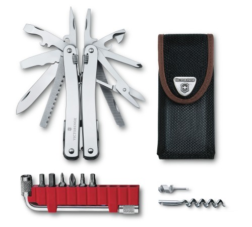 Мультитул Victorinox SwissTool Spirit X (3.0235.N) 105мм 35функц. серебристый подар.коробка Мультитул Victorinox SwissTool Spirit X (3.0235.N) 105мм 35функц. серебристый подар.коробка