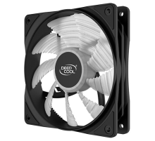 Вентилятор DEEPCOOL RF120B 120x120x25мм (96шт./кор, LED Blue подсветка, 1300об/мин) Retail (RF120B)