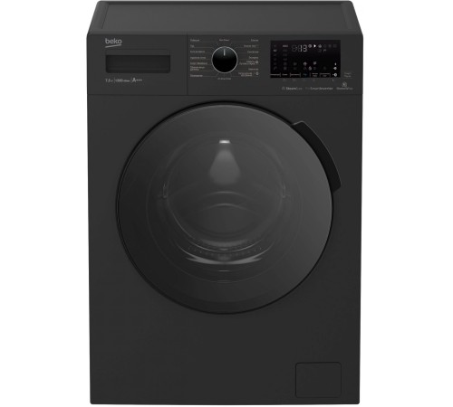 Стиральная машина Beko WSPE7H616A класс: A-20% загр.фронтальная макс.:6.5кг антрацит
