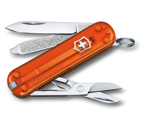 Нож перочинный Victorinox Classic Fire Opal (0.6223.T82G) 58мм 7функц. карт.коробка Нож перочинный Victorinox Classic Fire Opal (0.6223.T82G) 58мм 7функц. карт.коробка