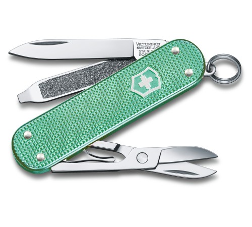 Нож перочинный Victorinox Classic Minty Mint (0.6221.221G) 58мм 7функц. карт.коробка Нож перочинный Victorinox Classic Minty Mint (0.6221.221G) 58мм 7функц. карт.коробка