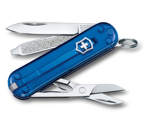 Нож перочинный Victorinox Classic Deep Ocean (0.6223.T2G) 58мм 7функц. карт.коробка Нож перочинный Victorinox Classic Deep Ocean (0.6223.T2G) 58мм 7функц. карт.коробка