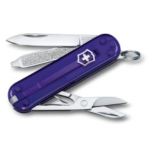 Нож перочинный Victorinox Classic Persian Indigo (0.6223.T29G) 58мм 7функц. карт.коробка