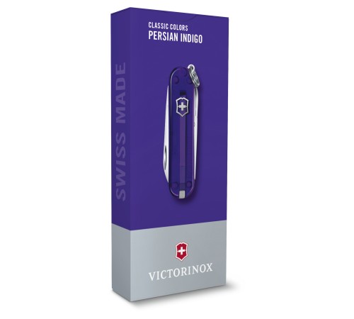 Нож перочинный Victorinox Classic Persian Indigo (0.6223.T29G) 58мм 7функц. карт.коробка Нож перочинный Victorinox Classic Persian Indigo (0.6223.T29G) 58мм 7функц. карт.коробка