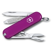 Нож перочинный Victorinox Classic Tasty Grape (0.6223.52G) 58мм 7функц. карт.коробка