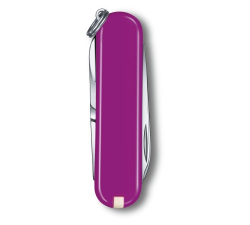 Нож перочинный Victorinox Classic Tasty Grape (0.6223.52G) 58мм 7функц. карт.коробка