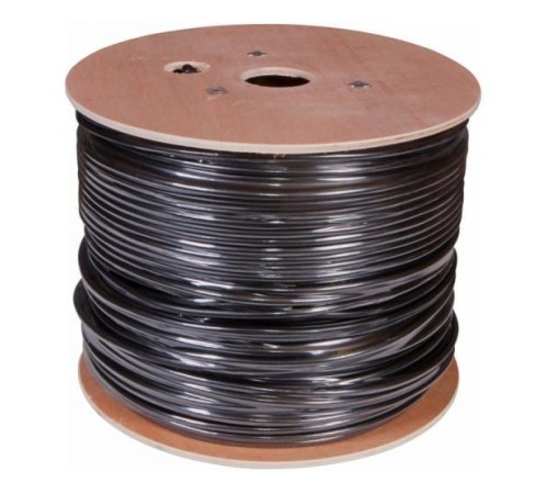 Кабель сетевой Buro UTP 4 пары cat5E solid 0.50мм Cu 305м черный outdoor стальной трос Кабель сетевой Buro UTP 4 пары cat5E solid 0.50мм Cu 305м черный outdoor стальной трос