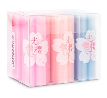 Ластик Deli 71136 22х22х55мм ПВХ ассорти