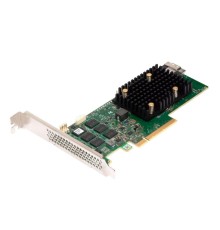 HBA-адаптер Broadcom 9500-8i SGL (05-50077-03 / 05-50134-01001 / 03-50134-01001) PCIe v4 x8 LP, Tri-Mode SAS/SATA/NVMe 12G HBA, 8port(1*int SFF8654), 3808 IOC, RTL {5} (007509)