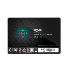 Твердотельный накопитель Solid State Disk Silicon Power Slim S55 960Gb SATA-III 2,5”/7мм SP960GBSS3S55S25 (SP960GBSS3S55S25)