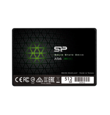 Твердотельный накопитель Solid State Disk Silicon Power Ace A56 512Gb SATA-III 2,5”/7мм SP512GBSS3A56A25 (SP512GBSS3A56A25)