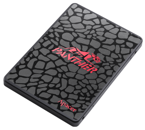 Твердотельный накопитель Apacer SSD PANTHER AS350 512Gb SATA 2.5" 7mm, R560/W540 Mb/s, IOPS 30/96K, MTBF 1,5M, 3D TLC, 425TBW, Retail (AP512GAS350-1) (AP512GAS350-1)