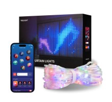Умная  штора-гирлянда Yeelight  , 475 ламп , 1,5м x2м  / RGBIC+ BLE /  YLYDD-0053