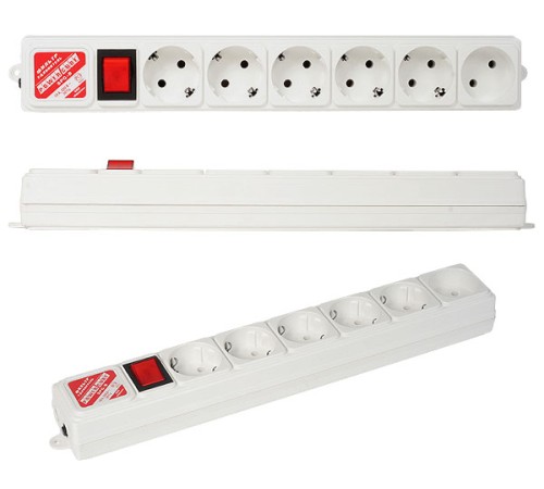 Сетевой фильтр Power Cube B, 1.9м, 5+1 розетка, серый (SPG(5+1)-B-6) Сетевой фильтр Power Cube B, 1.9м, 5+1 розетка, серый (SPG(5+1)-B-6)