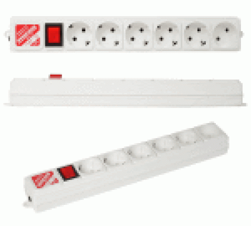 Сетевой фильтр Power Cube B, 1.9м, 5+1 розетка, серый (SPG(5+1)-B-6) Сетевой фильтр Power Cube B, 1.9м, 5+1 розетка, серый (SPG(5+1)-B-6)