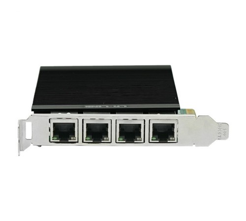 Сетевой адаптер Lr-Link LRES2005PT 4-Port Gigabit PCIe Ethernet Server Adapter Card SFF