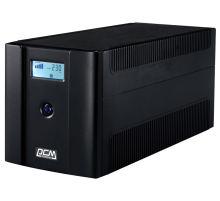 Источник бесперебойного питания Powercom Raptor, Line-Interactive, 1025VA/615W, Tower, 4xSchuko, LCD, USB (1107532) (RPT-1025AP-LCD)